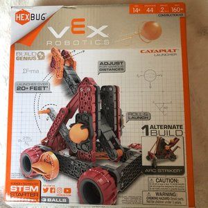 HEXBUG VEX Robotics Catapult Kit 2.0, STEM Learning, Toys for Kids (Red)